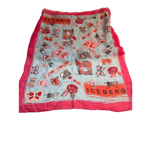 Iceberg sciarpa seta - iceberg,
